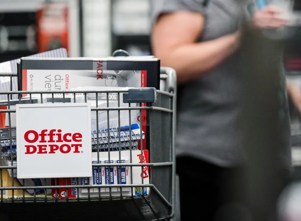 office depot office store kontorsmaterial billigt snabb leverans kontorsvaror